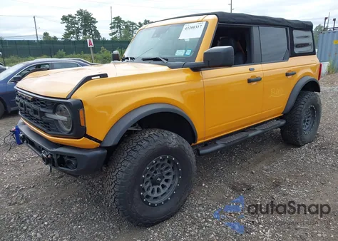 2022 Ford Bronco Black Diamond из США, поврежденный, VIN 1FMEE5DH3NLB35950